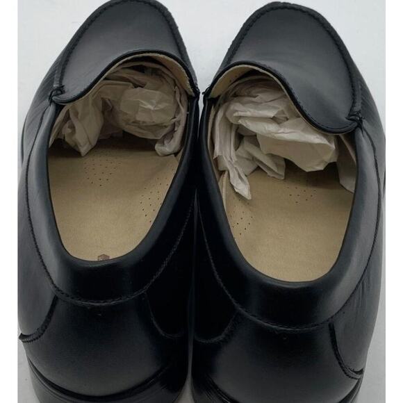 SAS Adult Mens Venetian 2010-013 Black Slip On Dress Loafer NIB 11.5 Excellent